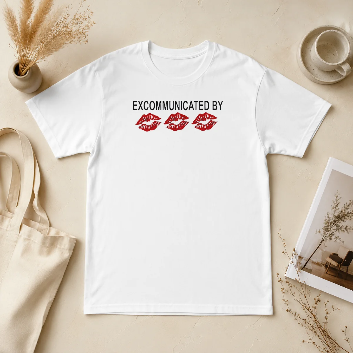 Pretty Excommunicated By Lips Shirt Pretty Excommunicated By Lips Shirt