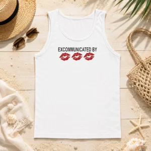 Pretty Excommunicated By Lips Tank Top