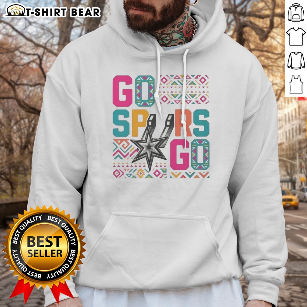 Pretty San Antonio Spurs Go Spurs Go Logo Basketball Team NBA Graphic Hoodie Shirt on Hoodie Pretty San Antonio Spurs Go Spurs Go Logo Basketball Team NBA Graphic Hoodie Shirt shown as a hoodie preview