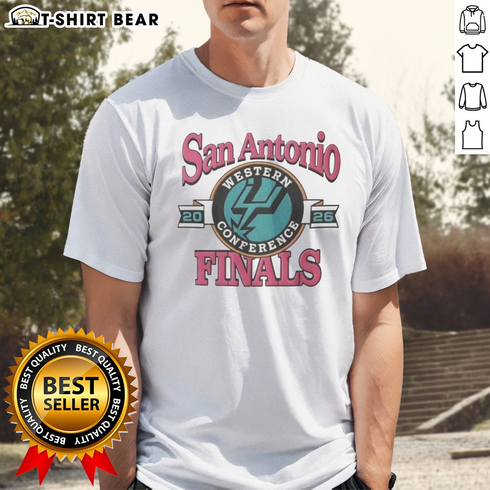 Pretty San Antonio Spurs Western Conference Finals 2026 NBA Graphic Hoodie Shirt on Classic Shirt Pretty San Antonio Spurs Western Conference Finals 2026 NBA Graphic Hoodie Shirt shown as a classic shirt preview