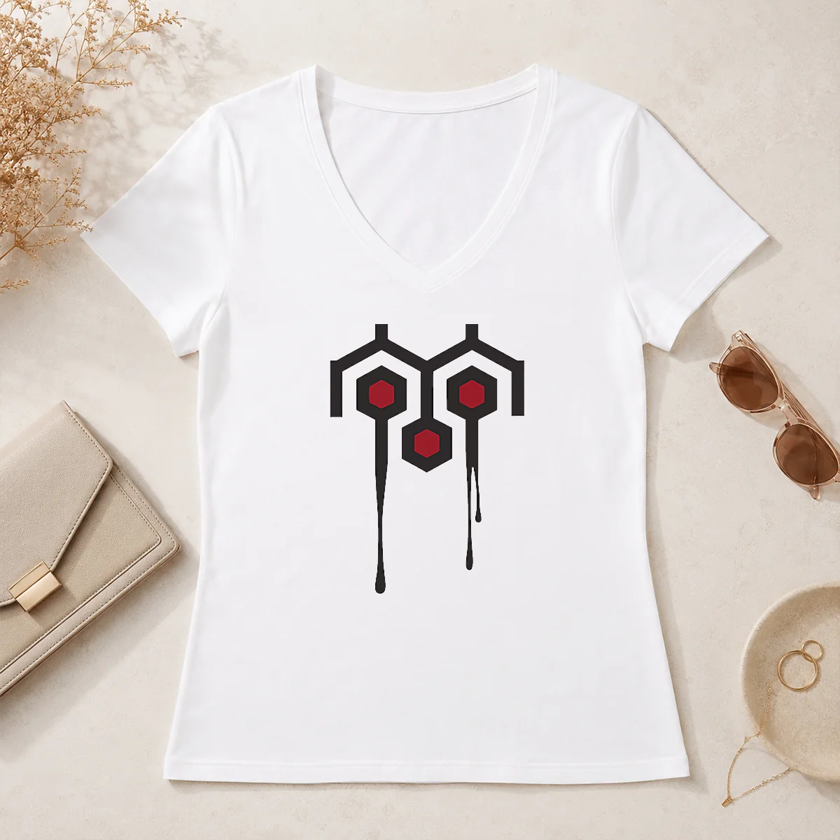 Pretty The Shining V-Neck Shirt Pretty The Shining V-Neck Shirt