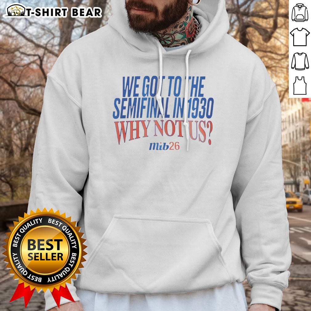 Pretty United States Men National Soccer Team 1930 World Cup We Got To The Semifinal Hoodie Shirt on Hoodie Pretty United States Men National Soccer Team 1930 World Cup We Got To The Semifinal Hoodie Shirt shown as a hoodie preview