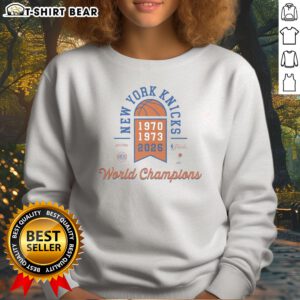 Top New York Knicks 1970 1973 2026 World Champions Finals Basketball Team Sweatshirt