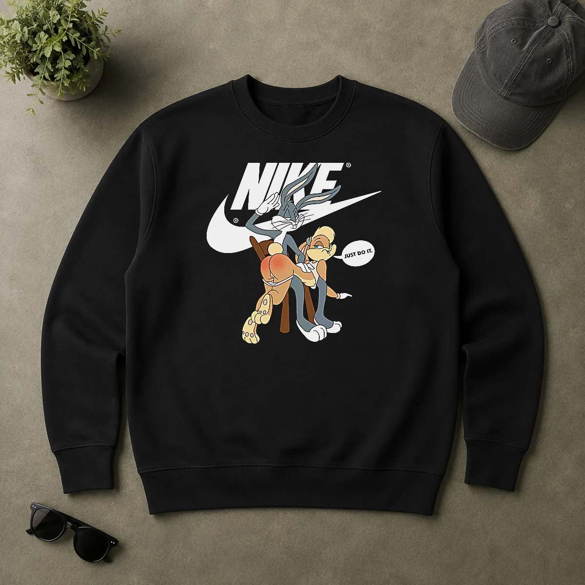 Top Nike Bugs Bunny Spanking Lola Sweater Top Nike Bugs Bunny Spanking Lola Sweater