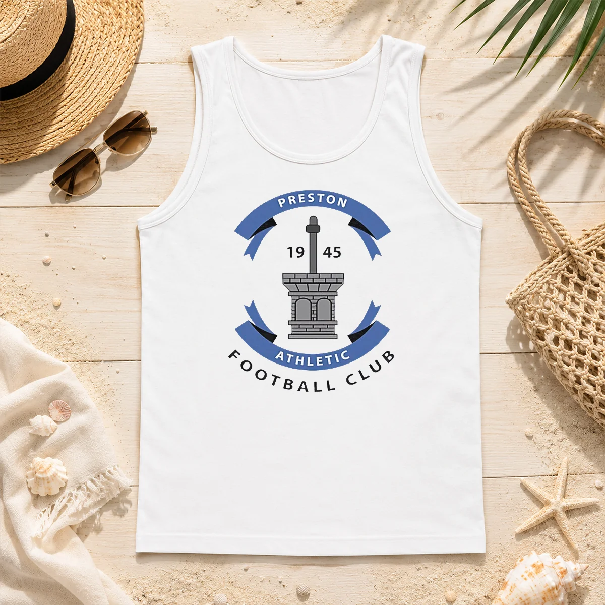 Top Preston Athletic Football Club 1945 Soccer Tank Top Top Preston Athletic Football Club 1945 Soccer Tank Top
