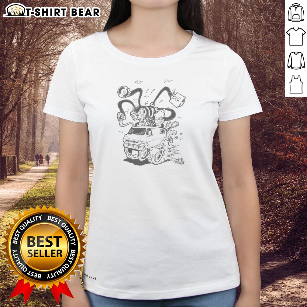 Top Spider 45 Spider Fuzz Ford Ladies Shirt Top Spider 45 Spider Fuzz Ford Ladies Shirt