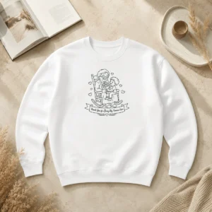 Awesome Top Grandparents Day Line Art Forever Hero Sweater