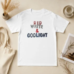 Funny Hot Red White And Godlight Patriotic