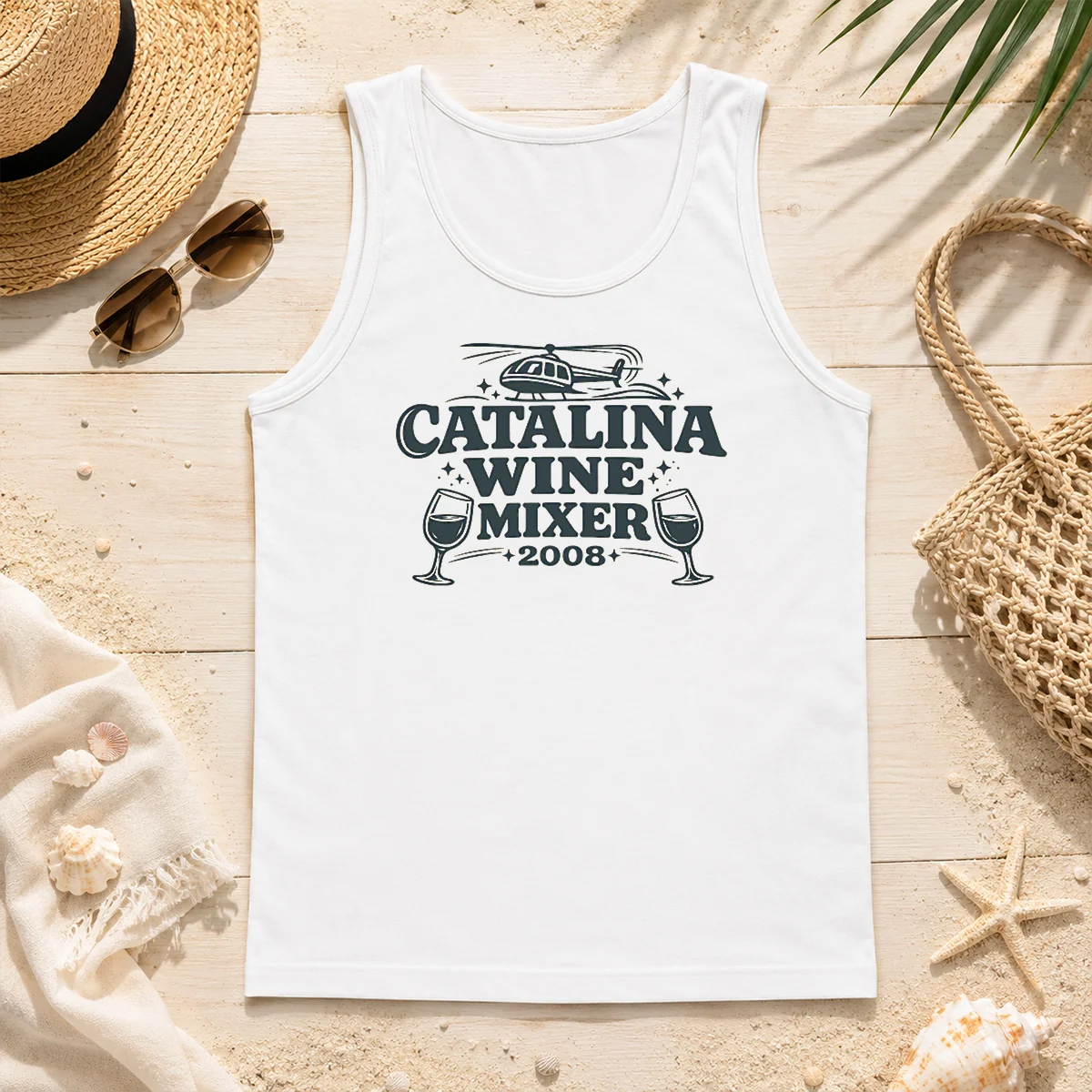Funny Official Catalina Wine Mixer Tank Top Funny Official Catalina Wine Mixer Tank Top
