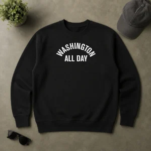 Funny Washington Nationals Baseball All Day Sweater
