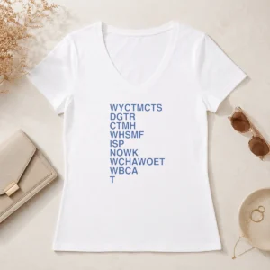 Funny When You Come To Me Come To Stay Don'T Get Too Real Come To My House V-Neck Shirt