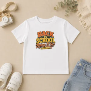 Good Back To School Vintage Typography For Proud Students Kids T-Shirt