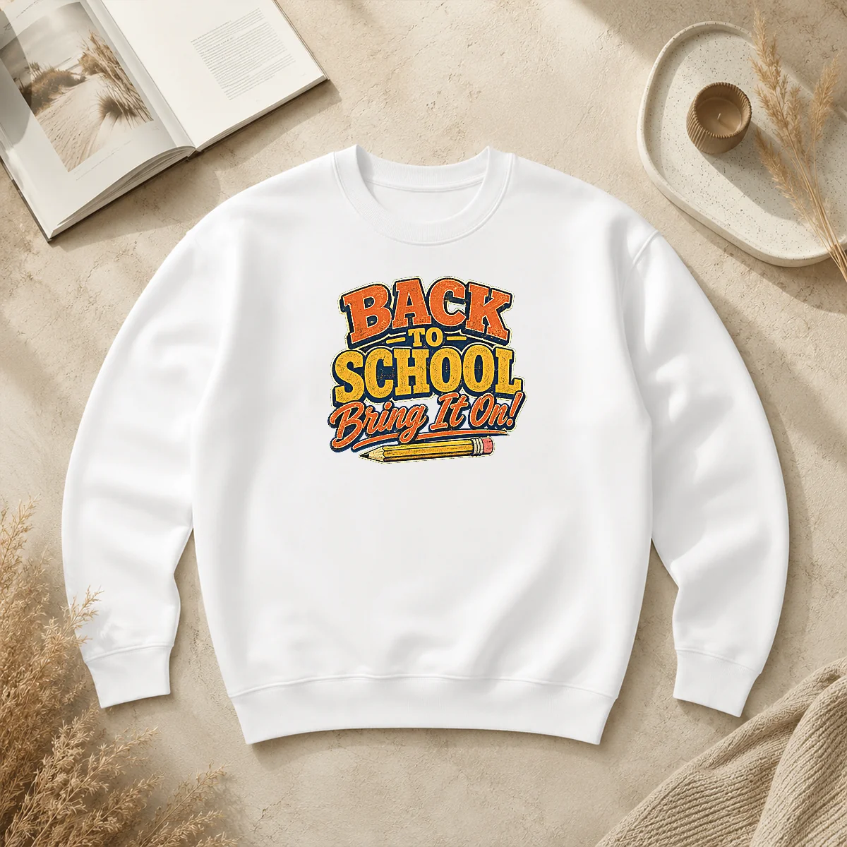 Good Back To School Vintage Typography For Proud Students Sweater Good Back To School Vintage Typography For Proud Students Sweater