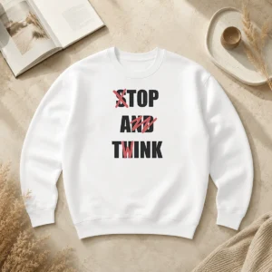 Good Stop And Think Top A Twink Funny Sweater