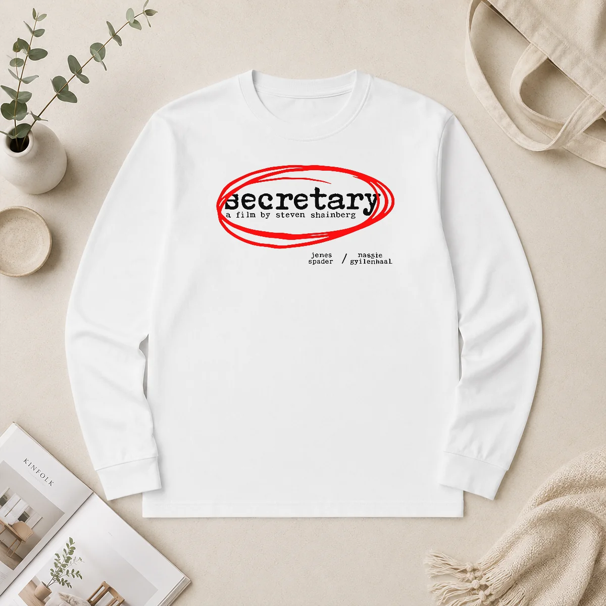 Happy Official Secretary A Film By Steven Shainberg Long Sleeve Shirt Happy Official Secretary A Film By Steven Shainberg Long Sleeve Shirt