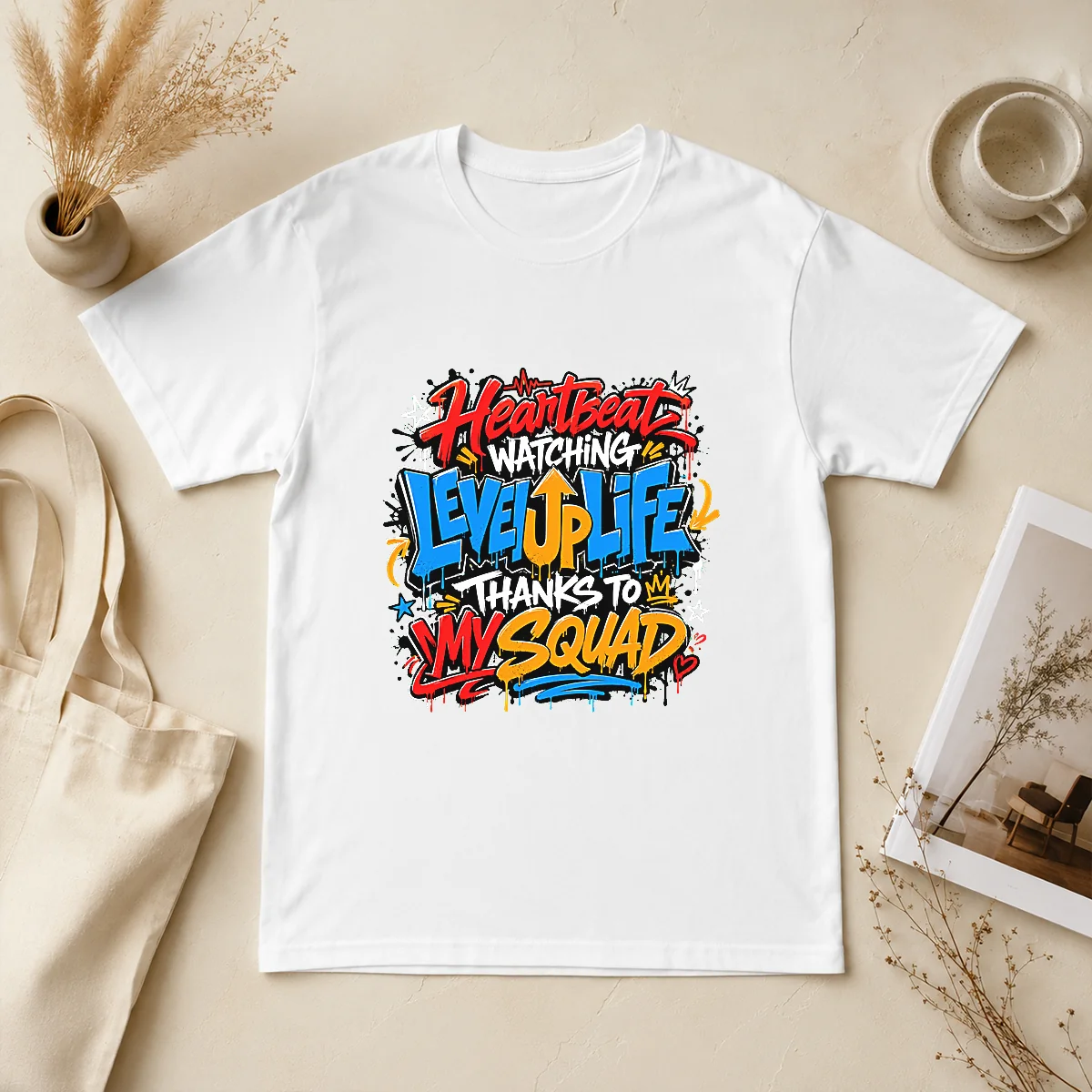 Heartbeat Watching Level Up Life Squad Shirt Heartbeat Watching Level Up Life Squad Shirt