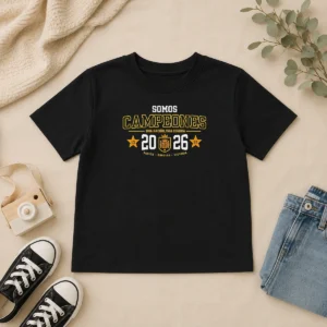 Hot Awesome Somos Campeones Una NacióN Una Corona 2026 Spain Soccer Passion Pride Victory Kids T-Shirt