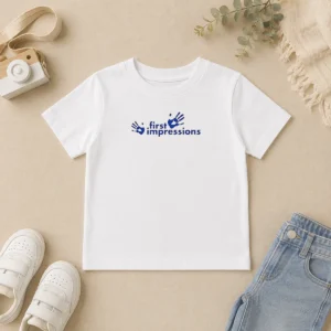 Hot First Impressions Handprint Logo Kids T-Shirt