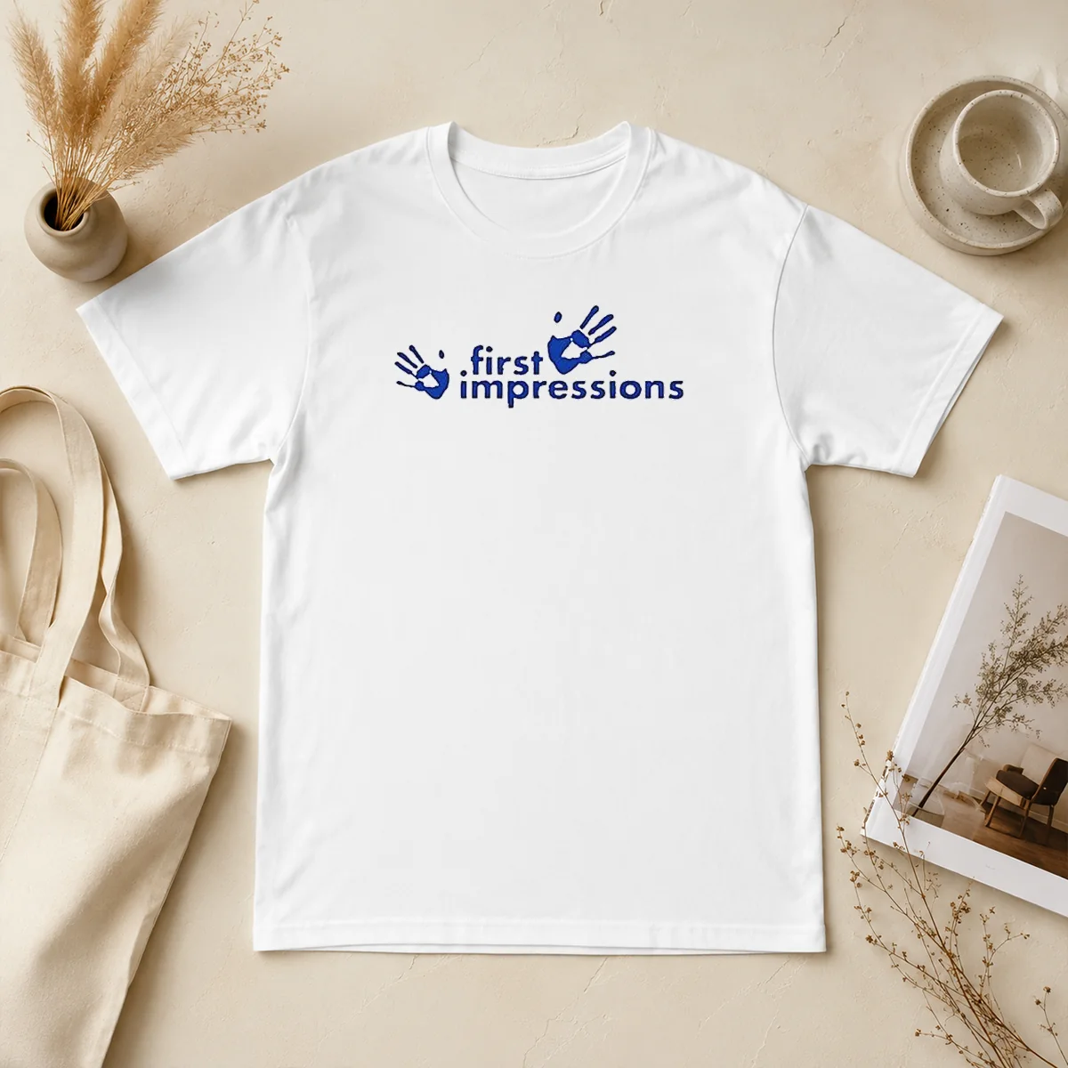 Hot First Impressions Handprint Logo Shirt Hot First Impressions Handprint Logo Shirt