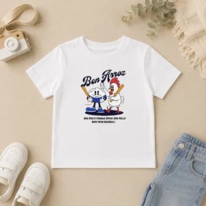 Hot Good Ben Rice New York Yankees MLB Ben Arroz Famous Arroz Con Pollo New York Baseball Kids T-Shirt