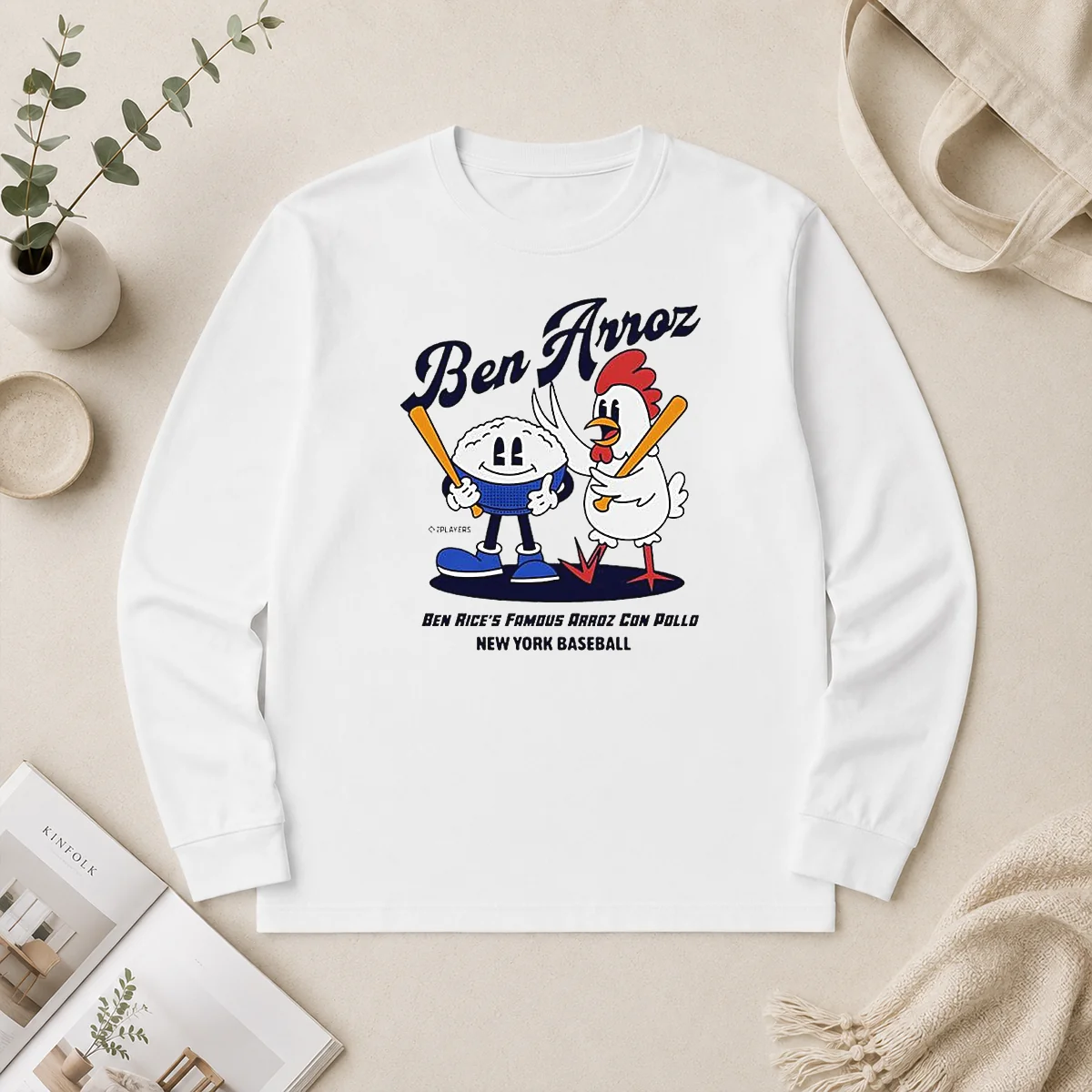 Hot Good Ben Rice New York Yankees MLB Ben Arroz Famous Arroz Con Pollo New York Baseball Long Sleeve Shirt Hot Good Ben Rice New York Yankees MLB Ben Arroz Famous Arroz Con Pollo New York Baseball Long Sleeve Shirt
