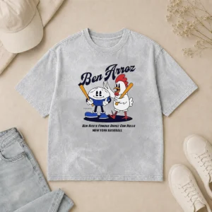 Hot Good Ben Rice New York Yankees MLB Ben Arroz Famous Arroz Con Pollo New York Baseball Washed T-Shirt