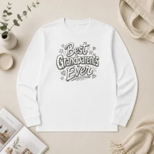 Hot Good Best Grandparents Ever Sketch For Grandparents Day Long Sleeve Shirt