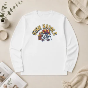Hot Kid'S Utah Royals Soccer Player Grey Long Sleeve Shirt