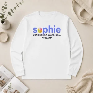 Hot Nice Sophie Cunningham Basketball Procamp Long Sleeve Shirt