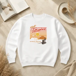 Hot Original Visit Tatooine Travel Bureau Sweater