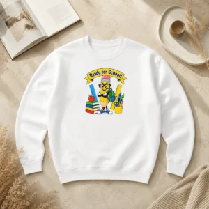 Hot Premium Back To School Ready For School Vector Sweater