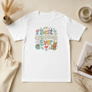 Hot Pretty Best Grandparents Ever Doodle For Family Love
