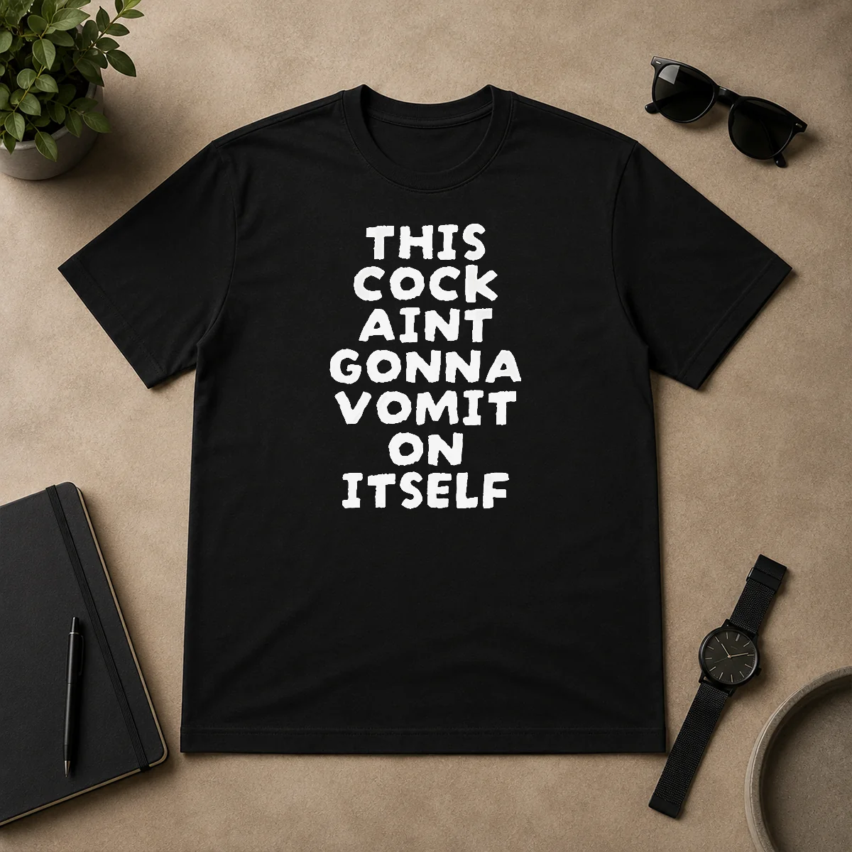 Hot This Cock Aint Gonna Vomit Shirt Hot This Cock Aint Gonna Vomit Shirt