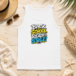 Nice Awesome Back To School Ready For Style Streetwear Tank Top