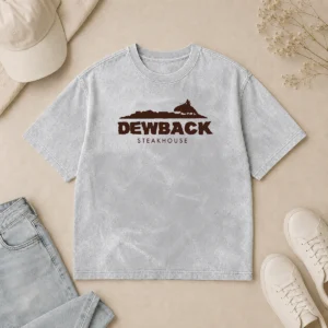 Nice Dewback Steakhouse Geek Washed T-Shirt