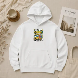 Nice Funny Back To School Ready To Learn Streetwear Hoodie