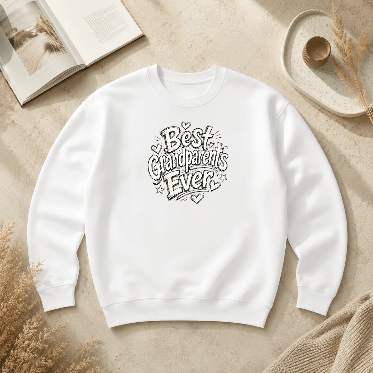 Nice Funny Best Grandparents Ever Sketch For Family Love Sweater Nice Funny Best Grandparents Ever Sketch For Family Love Sweater