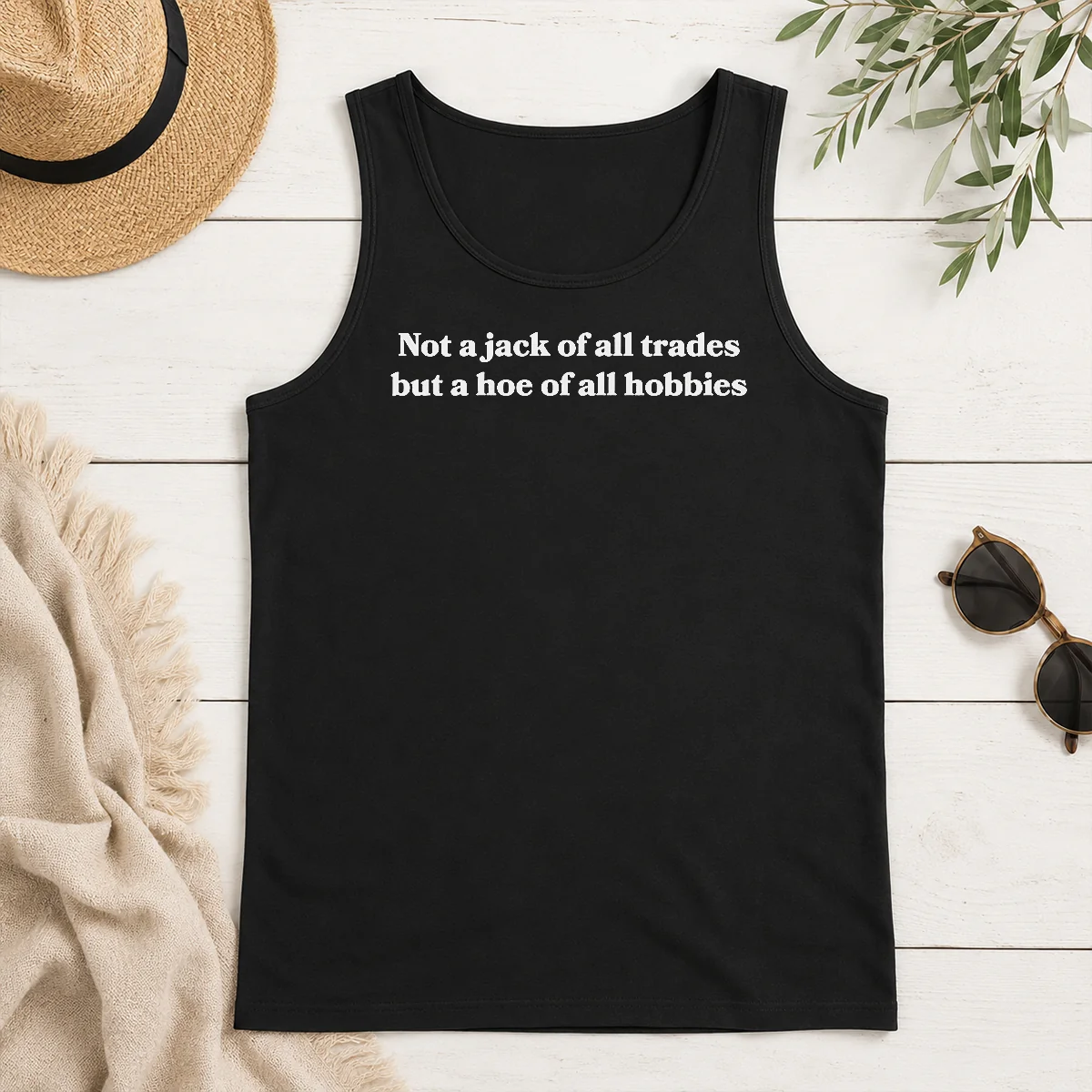 Nice Premium Not A Jack Of All Trades But A Hoe Of All Hobbies Tank Top Nice Premium Not A Jack Of All Trades But A Hoe Of All Hobbies Tank Top