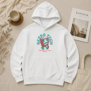 Nice Pretty Retro Tech TV Hoodie