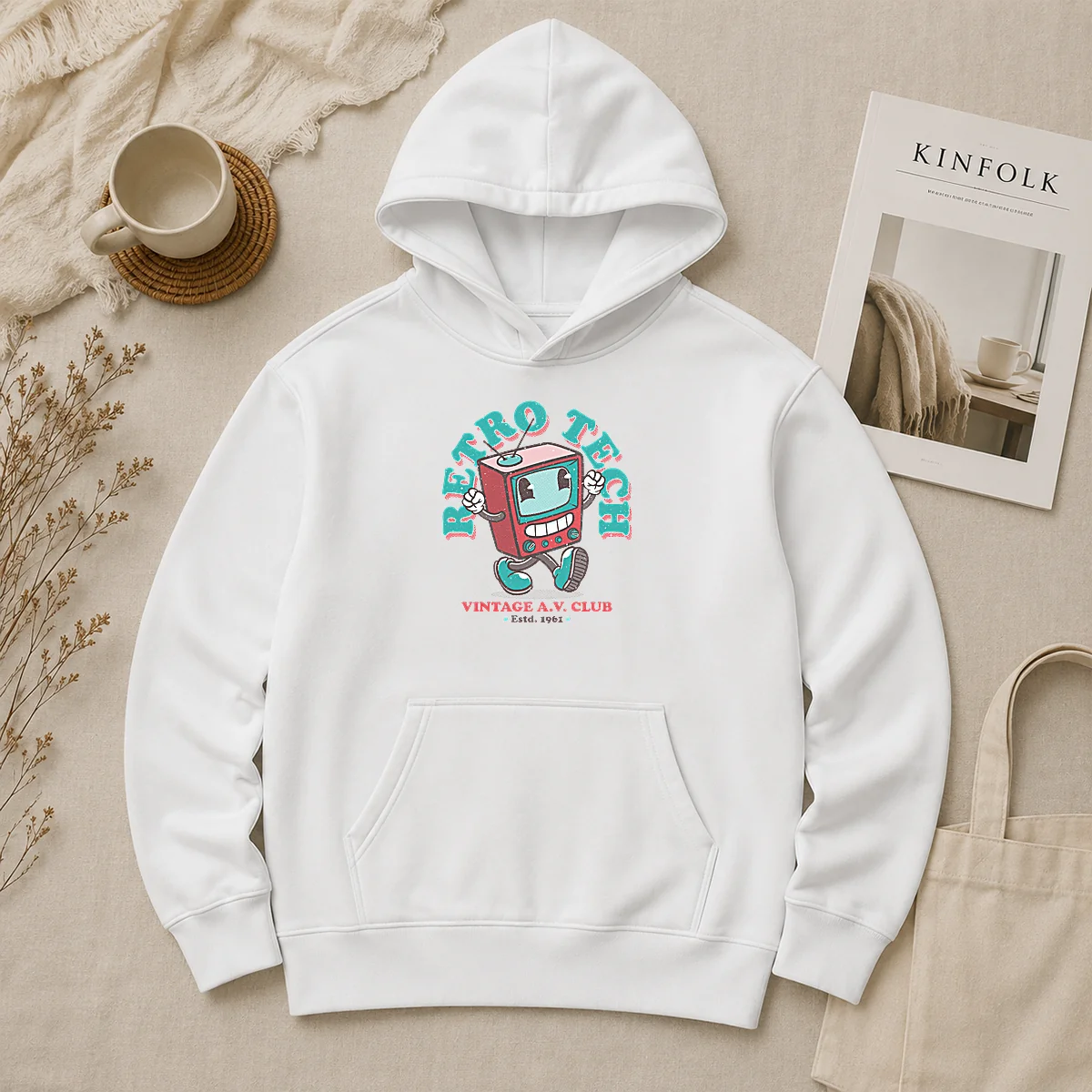 Nice Pretty Retro Tech TV Hoodie Nice Pretty Retro Tech TV Hoodie