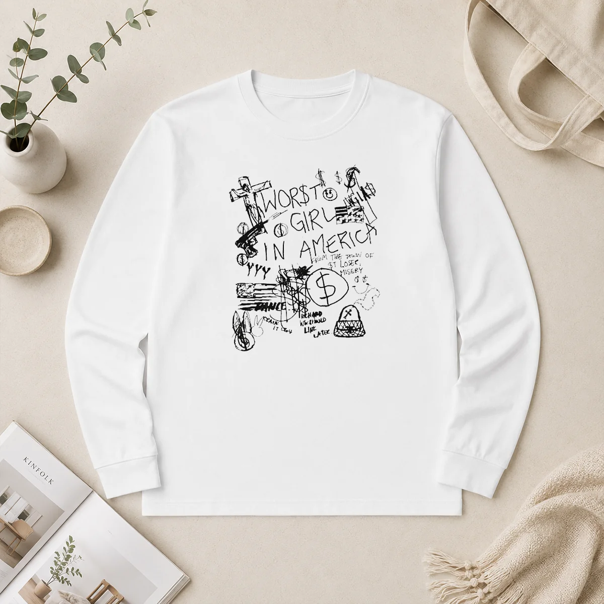 Nice Worst Girl In America From The Town Of St Loser Misery Richard We Should Link Later Long Sleeve Shirt Nice Worst Girl In America From The Town Of St Loser Misery Richard We Should Link Later Long Sleeve Shirt
