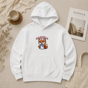 Nurse Caring Fox Mascot Back to School Gift Hoodie