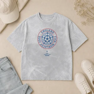 Official England FIFA World Cup 2026 Soccer Washed T-Shirt