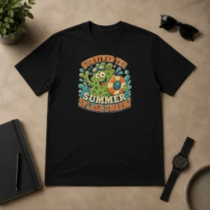 Original Funny Summer Splash Swarm Vintage Humor