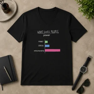 Original Funny What Gives People Power V-Neck Shirt