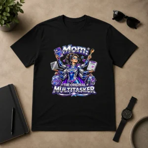 Original Multitasker Mom Y2K Pride Shirt