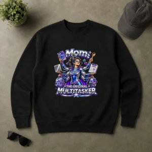 Original Multitasker Mom Y2K Pride Sweater
