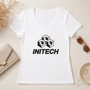 Original Pretty Initech Tech Company Geek V-Neck Shirt