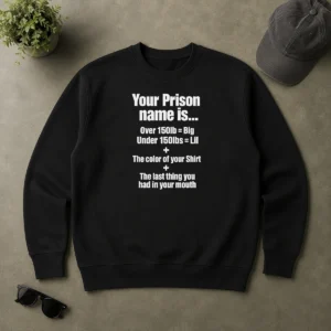 Original Pretty Your Prison Name Is The Last Thing You Had In Your Mouth Sweater