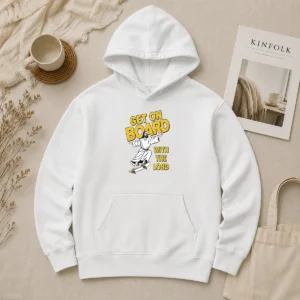 Premium Get On Board With The Lord Skateboarding Hoodie